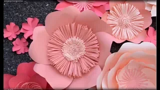 BEAUTIFUL DIY GAINT FLOWER CENTER (Tutorial): EASY DIY FLOWER CENTER