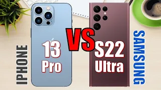 iPhone 13 Pro vs Samsung Galaxy S22 Ultra ✅