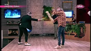 Tuča peškirima - Gasttozz i Dragan Marinković Maca (Ami G Show S14)