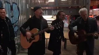 U2 - Get Out of Your Own Way (live from 26th beneath the Highline, New York City)