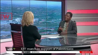 Israel -Hamas Conflict I Looking at the EFF march impact