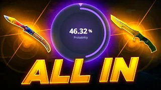 This Last BIG ALL IN Upgrade SAVED Me... - (Hellcase Case Opening #1)