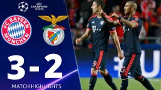 Bayern Munich vs Benfica 3-2 (agg) UEFA Champions League 2016 All Goals And Highlights