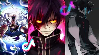 Anime edits - Badass anime moment | Tiktok compilation [4k] EDIT !