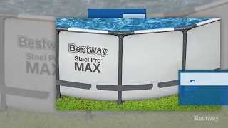 Bestway Steel Pro MAX 18' x 48" Above Ground Pool Set