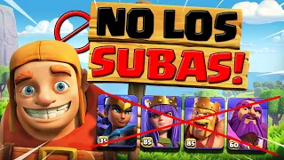 🚨ATENCIÓN: NO MEJORES MÁS TUS HÉROES DE CLASH OF CLANS! 💥 Subirlos de nivel ya no sirve de nada?