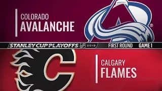 Colorado Avalanche vs Calgary Flames | Apr 11, 2019 NHL | Game 1 Stanley Cup 2019 | Обзор матча