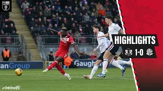 Highlights: Leyton Orient 1-0 Bolton Wanderers