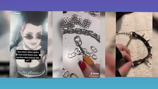 Alt style accessories diys & thrift flips tiktok compilation #altdiy #accessories #altaccessories