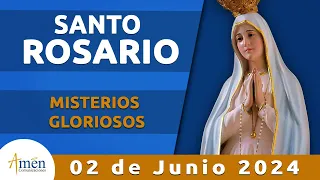 Santo Rosario Hoy Domingo 02 Junio 2024 l Padre Carlos Yepes l Misterios  Gloriosos