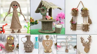 9 Jute Craft DIY !!! DIY Home Decor Jute Ideas