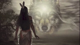 Native American FLUTE and the Sound of the WOLF Call"