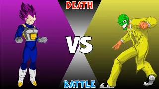 Ultra Ego Vegeta vs. The Mask | Death Battle