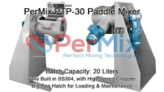 PerMix Paddle Mixer With Choppers - Industrial Mixers