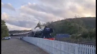 Flying Scotsman did a massive bump to the Royal Scotsman