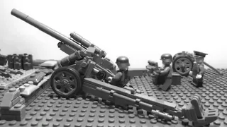 Lego ww2 German artillery test
