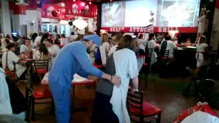 Alex Simmons at the Heart Attack Grill