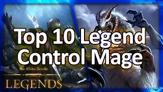 (TES: Legends) Top 10 Legend Control Mage - Overview and Gameplay