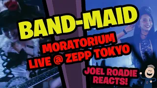 BAND-MAID / Moratorium (Live @ Zepp Tokyo) - Roadie Reacts