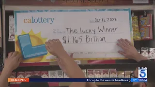 California Lottery reveals identity of $1.765 billion Powerball winner