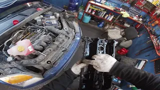 Масло из двигателя течет ручьем - Ford Fusion