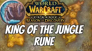 King of the Jungle Rune Location for Druids | Season of Discovery Phase 2