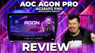 AOC Agon Pro AG254FG Review - 360hz lands at Evetech and it's kind of mental...