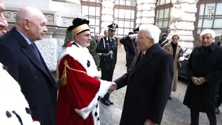 Sergio Mattarella all'inaugurazione dell'anno giudiziario