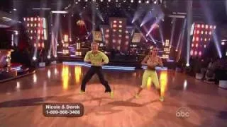 Nicole Scherzinger & Derek Hough - Freestyle - DWTS 10 Week 10.wmv