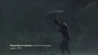 Escena del film Rapsodia en Agosto, de Akira Kurosawa, seleccionada por el artista Daniel JOGLAR.