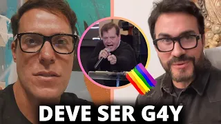 André Valadão responde "pastor" de Xuxa e padre Fábio de Melo: "Deu nojo quando vi! Povo tá maluco!"