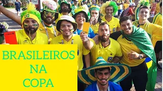 Brazilian fans during the World Cup - TORCIDA BRASILEIRA NA COPA DO MUNDO #brazilianfans