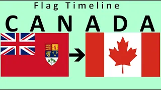Flag of Canada: Historical Evolution (with the national anthem of Canada)