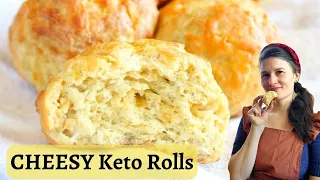 Cheese Bread Rolls | LOW CARB | GRAIN FREE | GLUTEN FREE