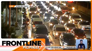 Usad-pagong traffic sa Metro Manila, inirereklamo ng mga commuter | Frontline Pilipinas