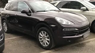 Porsche Cayenne diesel за 1.7 ! Разбитая мечта !