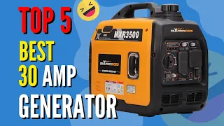 Best 30 Amp Generators for RV – Reviews & Buying Guide 2023