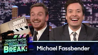 During Commercial Break: Michael Fassbender