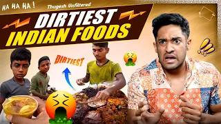 Dirtiest & Worst Street Foods of India! 🤮