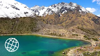 Salkantay Inca Trek to Machu Picchu, Peru  [Amazing Places 4K]