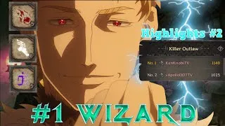 Road to Rank #1 Wizard | Wizard King Highlights #2 | Dark and Darker PvP Gameplay
