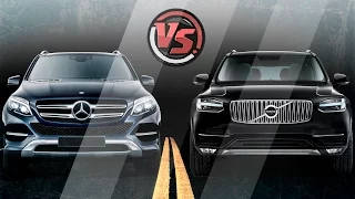 Only one wins! Mercedes-Benz GLE vs Volvo XC90 2016