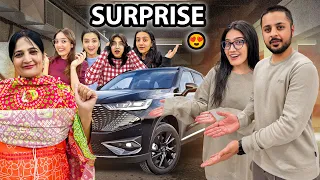 NEW CAR PY FAMILY KA REACTION 😍 | Hira Ki Test Drive 😂