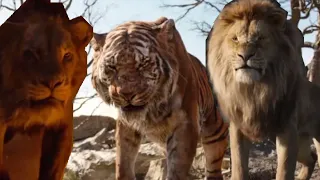 What if Mufasa and Scar save Simba by Shere khan