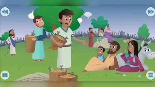 The Great Picnic - Jesus feeds 5,000 people.