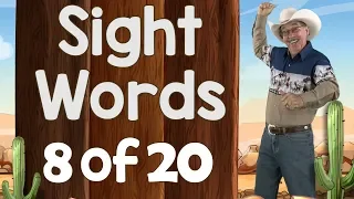 Sight Words | Ready to Read Sight Words | List 8 | Jack Hartmann