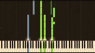 Sufjan Stevens : Fourth Of July - Piano Transcription/Tutorial (Synthesia)