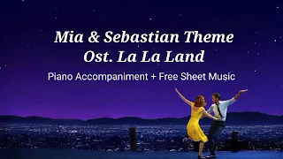 [Piano Accompaniment] OST. La La Land - Mia & Sebastian Theme (Free Sheet Music)