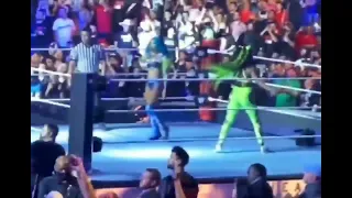 Sasha Banks And Naomi Does The Rhea Stomp Off Air On RAW!!!!