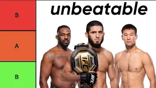 Who Is The Most Unbeatable Fighter In The UFC (Tier List)